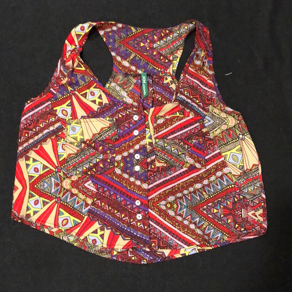Racer back crop top